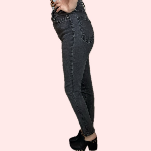 BDG High-Rise Black Button-Fly Jeans - Picture 3 of 4